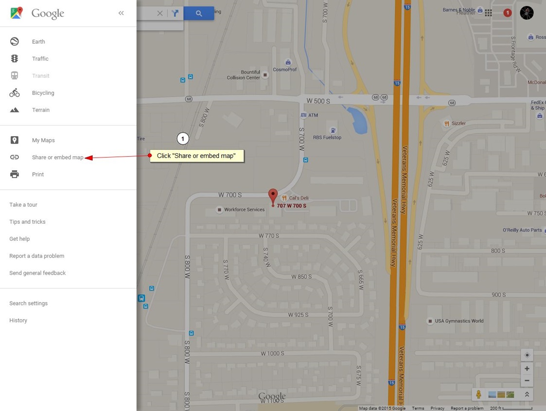 google map example