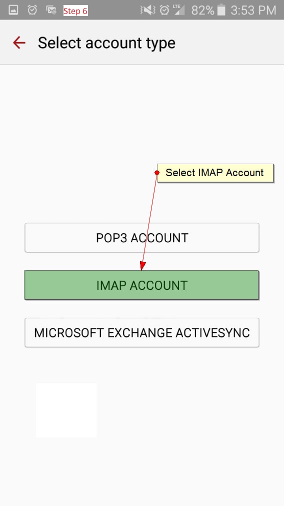 email on android set up training