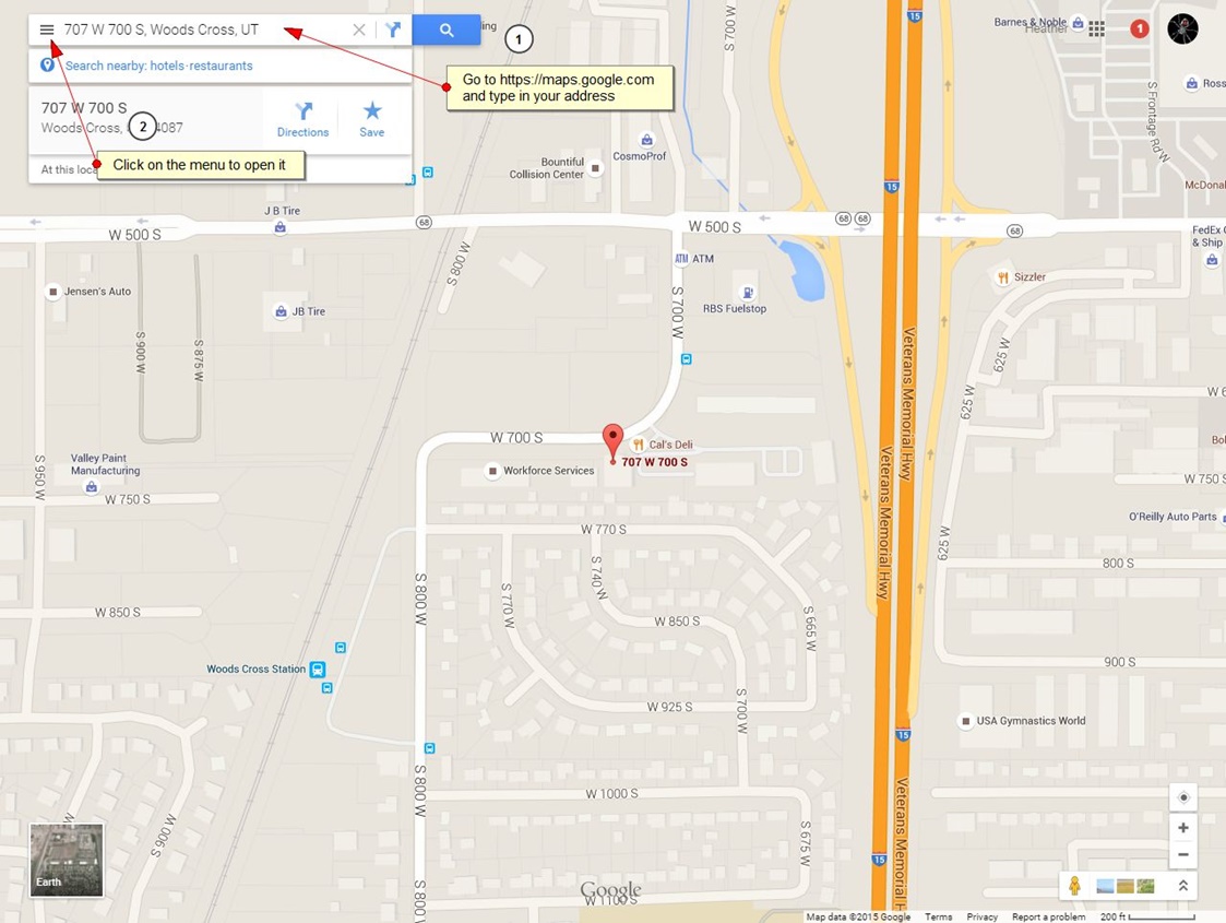 google map example