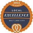 2021 UpCity Local Excellence SEO Company Winner in Salt Lake City, Utah